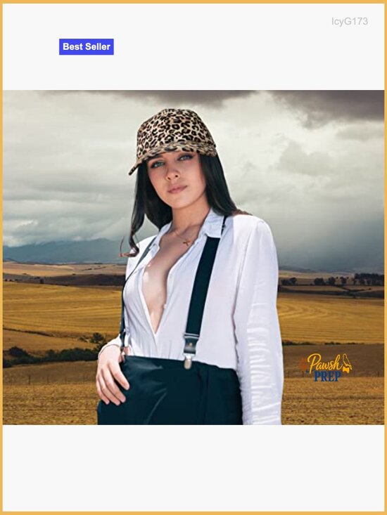 Vintage Leopard Print Baseball Cap - Adjustable Cotton Hat for Outdoor main image 4